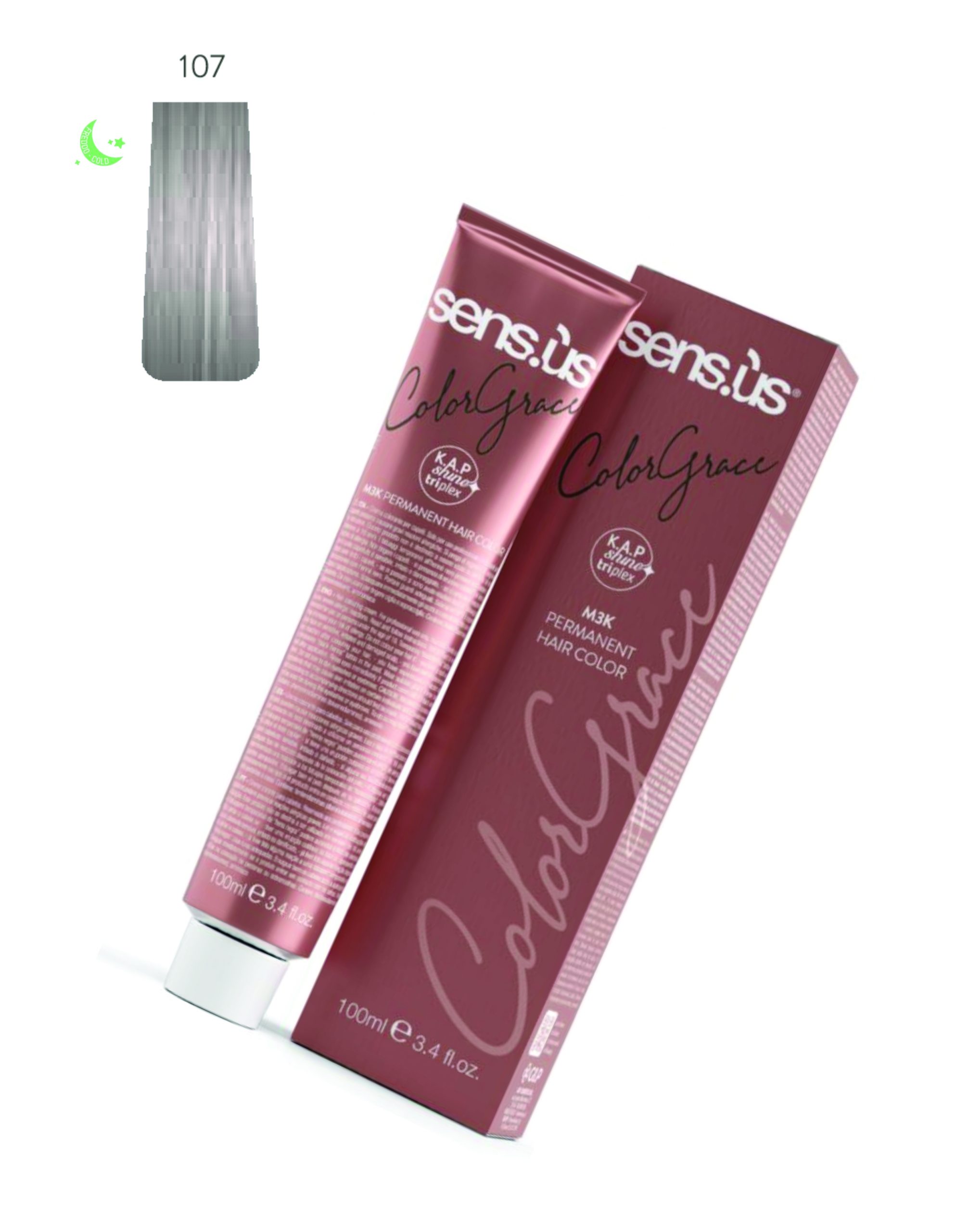 COLORAÇÃO 107SS BIONDO PLATINO IRISÈ 100ML SENS.US