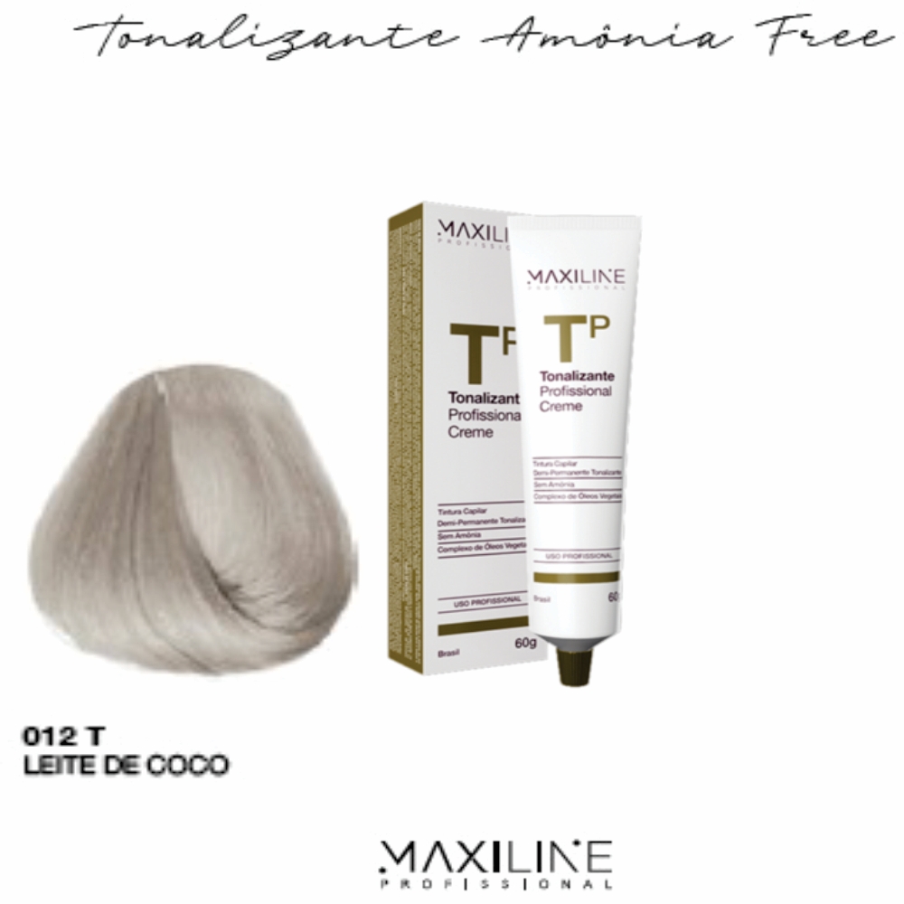 TONALIZANTE 012 (LEITE DE COCO) MAXILINE