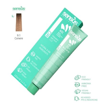 COLORAÇAO MC2 9.1  BIONDO CHIARISSIMO CENERE 100ML SENS.US