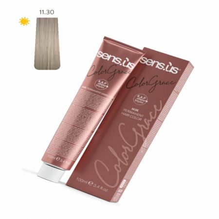 COLORAÇÃO 11.30 BIONDO ULTRA PLATINO DORATO NATURALE 100ML SENS.US