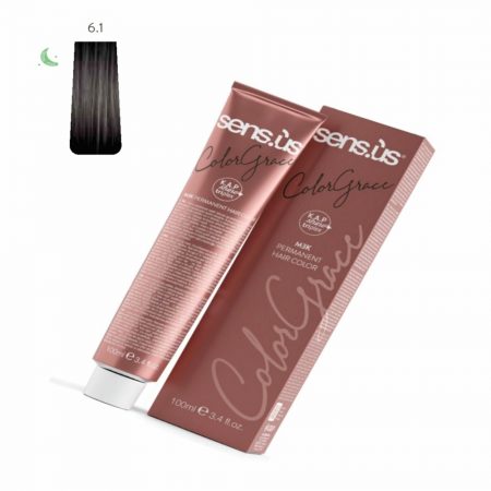 COLORAÇÃO 6.1 BIONDO SCURO CENERE 100ML SENS.US