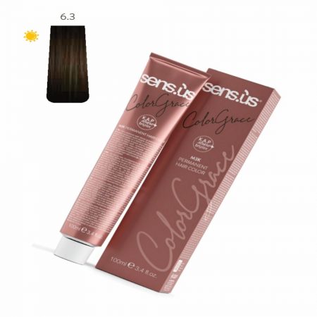 COLORAÇÃO 6.3 BIONDO SCURO DORATO 100ML SENS.US