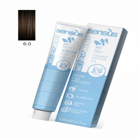 COLORAÇAO 6.0 BIONDO SCURO MC2 FAST COLOR 100ML SENS.US