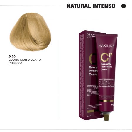 9.00 LOURO MUITO CLARO INTENSO MAXILINE