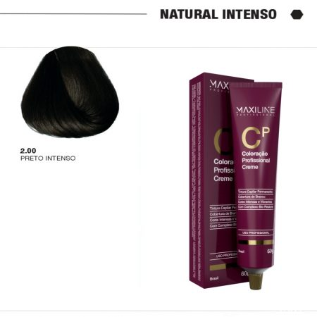 2.00 PRETO INTENSO MAXLINE
