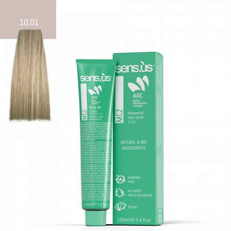 COLORAÇÃO MC2 10.01 BIONDO PLATINO FREDDO 100ML SENS.US