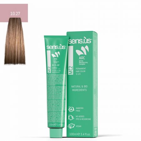COLORAÇÃO MC2 10.27 BIONDO PLATINO BEIGE VIOLA 100ML SENS.US