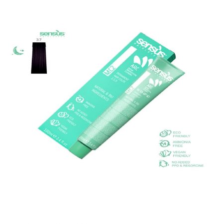 COLORAÇAO MC2 3.7  CASTANO SCURO VIOLA 100ML SENS.US