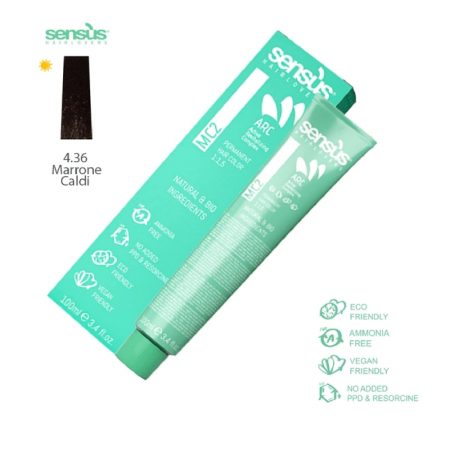 COLORAÇAO MC2 4.36  CASTANO MARRONE CALDO 100ML SENS.US