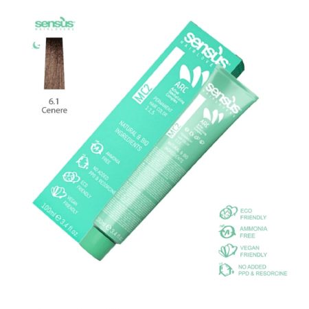 COLORAÇÃO MC2 6.1 BIONDO SCURO CENERE 100ML SENS.US
