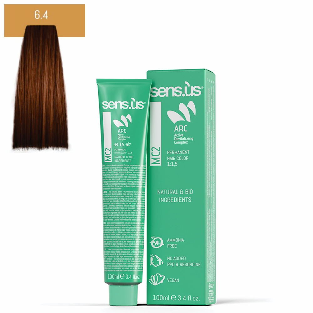 COLORAÇAO MC2 6.4 BIONDO SCURO RAME 100ML SENS.US
