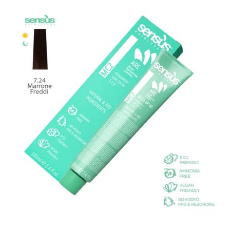 COLORAÇÃO MC2 7.24  BIONDO MARRONE 100ML SENS.US