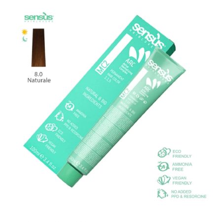 COLORAÇÃO MC2 8.0 BIONDO CHIARO 100ML SENS.US