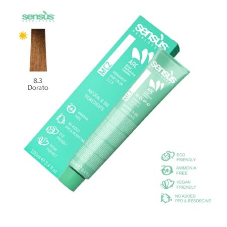 COLORAÇAO 8.3  BIONDO CHIARO DORATO MC2 100ML SENS.US