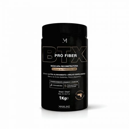 PRO FIBER BTX MAXILINE PROFISSIONAL - POTE 1 KG