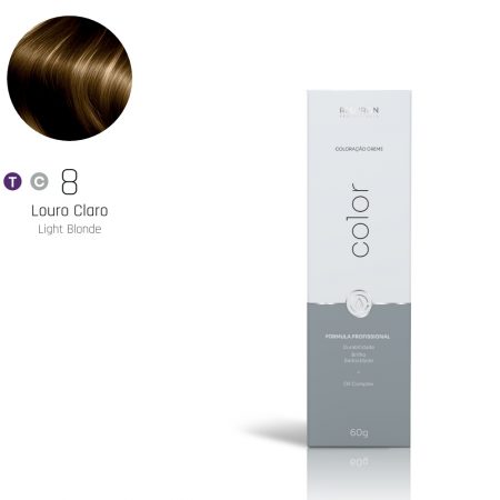COLORAÇÃO 8 LOURO CLARO RED IRON 60G