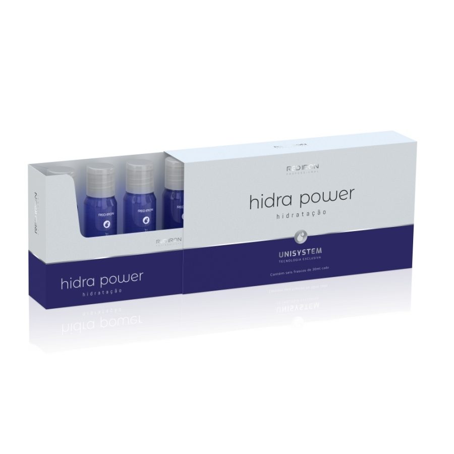 AMPOLA HIDRA POWER CAIXA COM 6 UNIDADE RED IRON