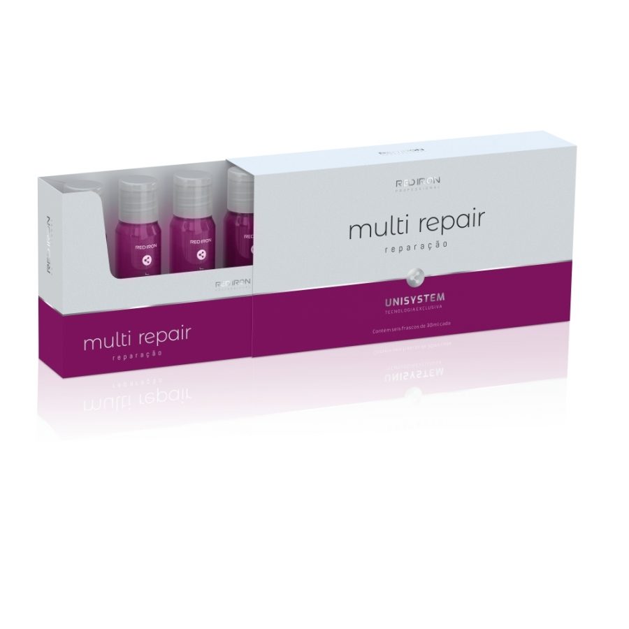 AMPOLA MULTI REPAIR CAIXA COM 6 UNIDADE RED IRON