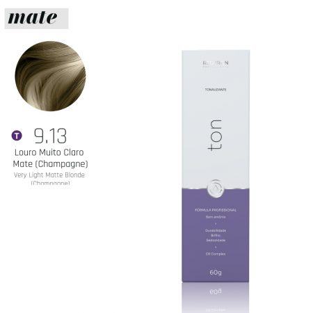 TONALIZANTE 9.13 LOURO MUITO CLARO MATE (CHAMPAGNE) 60G