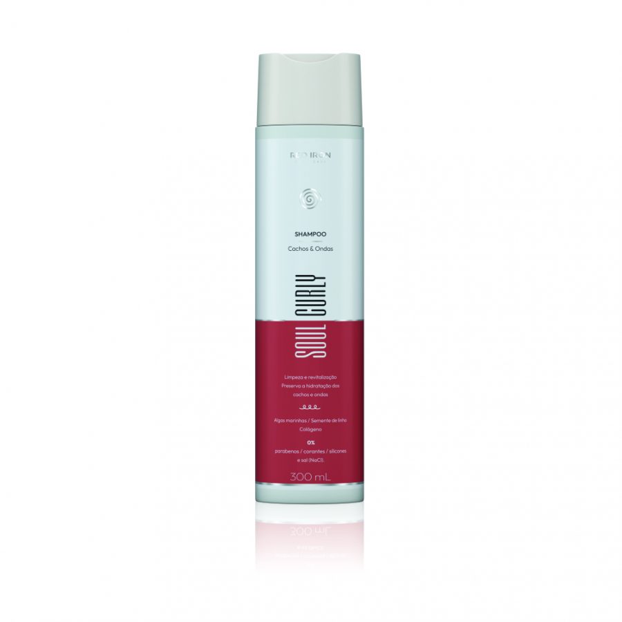 SHAMPOO SOUL CURLY 300ML RED IRON