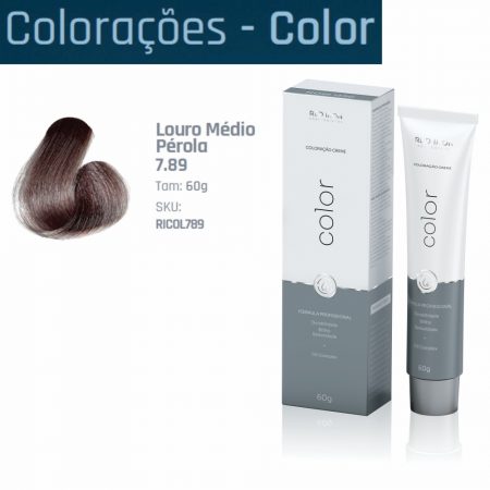COLORAÇAO 7.89 LOURO MEDIO PEROLA 60G RED IRON