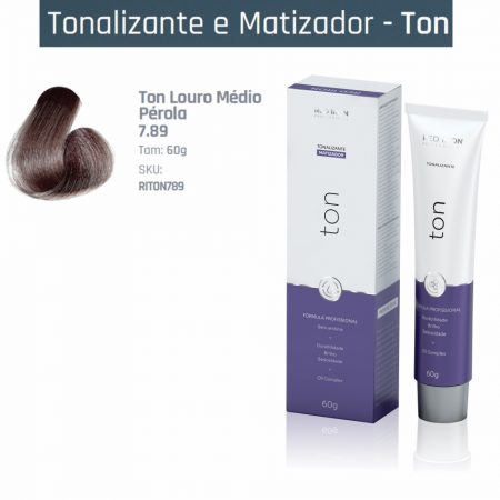 TONALIZANTE 7.89 LOURO MEDIO PEROLA 60G RED IRON