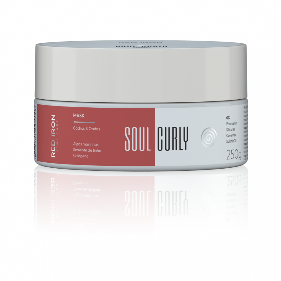 MÁSCARA SOUL CURLY 250G RED IRON