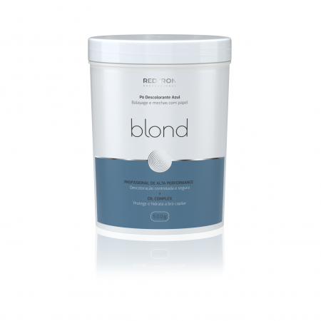 DESCOLORANTE BLOND AZUL 500G RED IRON
